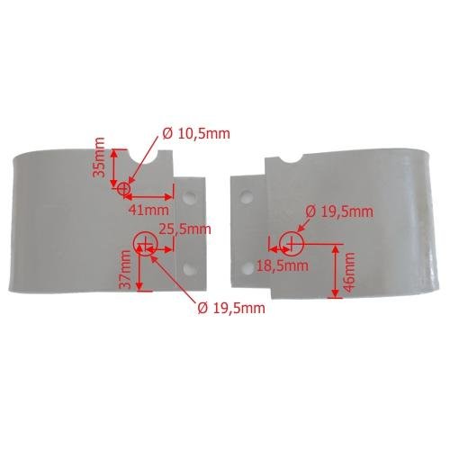 Set arc foaie mecanism hidraulic stanga/dreapta pentru Fendt cod OEM 258861030049